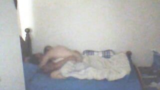 Interracial MILF Rides Big Black Cock in Hidden Cam Amateur Porn