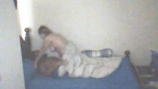 Interracial MILF Rides Big Black Cock in Hidden Cam Amateur Porn