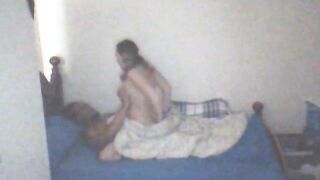 Interracial MILF Rides Big Black Cock in Hidden Cam Amateur Porn