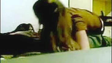 Spying on Teen Bad Girl Blowjob with Hidden Cam