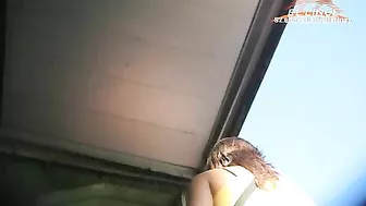 Spying Latina Upskirt in Public - A Voyeuristic Fetish