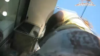 Spying Latina Upskirt in Public - A Voyeuristic Fetish