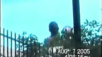 Spying on Hidden Interracial Outdoor Sex by the Pool