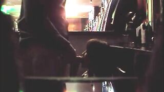 Latina Amateur Gets Off on Hidden Cam at Work in Casino