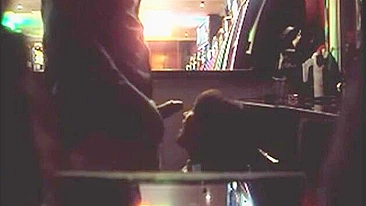 Latina Amateur Gets Off on Hidden Cam at Work in Casino