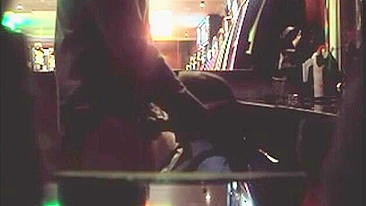 Latina Amateur Gets Off on Hidden Cam at Work in Casino