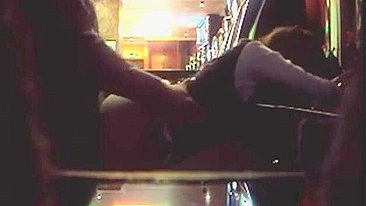 Latina Amateur Gets Off on Hidden Cam at Work in Casino