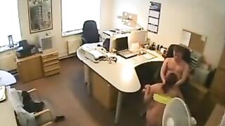 Busty Cowgirl Hidden Cam Office Sex