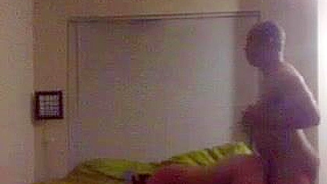 Spy on Chubby BBW Amateur Ride with BBC and Cream Pie Orgasms