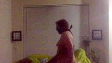 Spy on Chubby BBW Amateur Ride with BBC and Cream Pie Orgasms