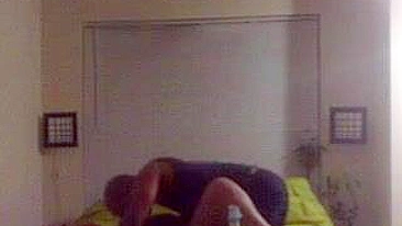 Spy on Chubby BBW Amateur Ride with BBC and Cream Pie Orgasms