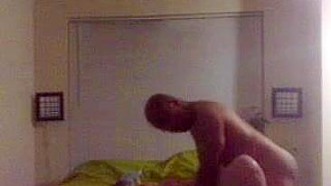 Spy on Chubby BBW Amateur Ride with BBC and Cream Pie Orgasms