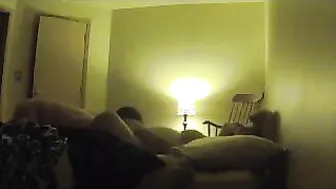 Spying on Chubby Amateur BBW Hidden Cam Sex Tape