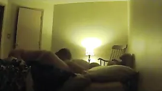 Spying on Chubby Amateur BBW Hidden Cam Sex Tape