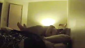 Spying on Chubby Amateur BBW Hidden Cam Sex Tape