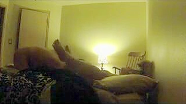 Spying on Chubby Amateur BBW Hidden Cam Sex Tape