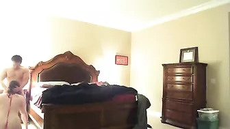 Submissive Melissa Hidden Cam Anal Slapping with Chubby Pawg Creampie