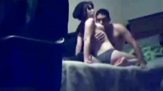 Spy on Hidden Webcam Sex with Amateur Brunettes Swallowing Cum