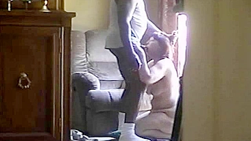 Interracial Deepthroat Hidden Cam Blowjobs with Cum Swallowed