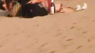 Exhibitionist Latina Gets Caught on Hidden Cam during Public Sex with BF