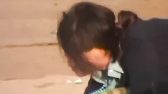 Exhibitionist Latina Gets Caught on Hidden Cam during Public Sex with BF