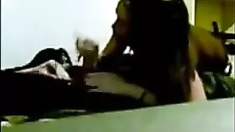 Ex-GF Gives Blowjob on Hidden Cam - Amateur Homemade Swallow Cum