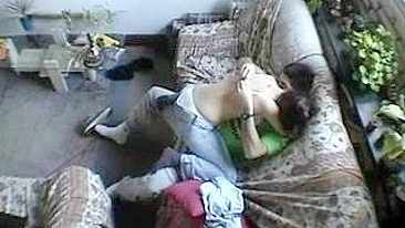 Spy on Me - Hidden Cam Cowgirl Creampies and Orgasms