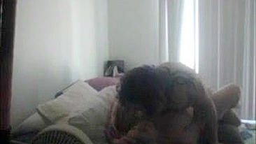 Spying on Hot Blond MILF with Big Boobs Fucked on Hidden Cam