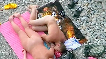 Spy on MILF Public Beach Fun! Amateur Hidden Cams Capture Wife Wild Voyeur Adventures