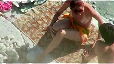 Spying on Sunny Redheads - Amateur Exhibitionism at its Best