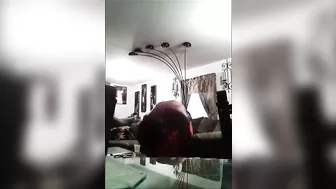 Exposed Ebony Threesome - Hidden Cam Captures Raw Group Sex