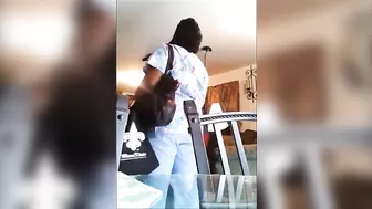 Exposed Ebony Threesome - Hidden Cam Captures Raw Group Sex