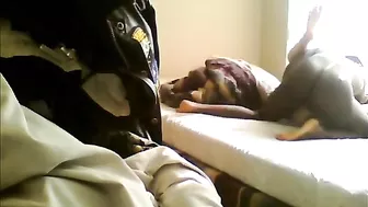 Interracial Hidden Cam Quickie with White Girl Orgasm