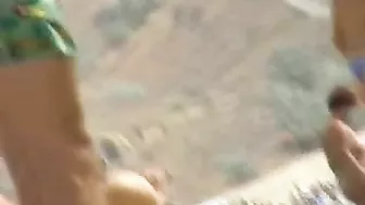 Spy on Naughty Beach Lovers with Hidden Cam at Public Outdoor Voyeur Session