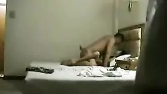 Spy on Hairy Petite Asian Amateurs with Small Tits in Homemade College Porn