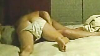 Spy on MILF Hidden Blowjob with Big Dildo & BBW Neighbor