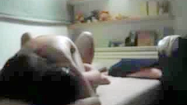 Spying on Cheating Asian GF Secret Cowgirl Action with Hidden Cam