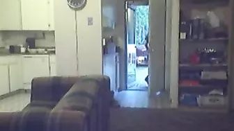 Spy on Tall Babe Hidden Cam Orgasm & Spanking Session