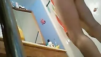 Spy on My Ex Sensual Shower with Hidden Cam