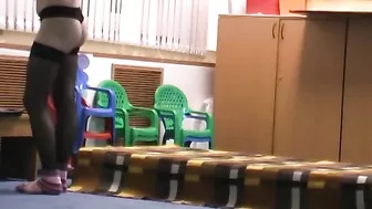 Spy on Amateur Hotties in Pantyhose and Stockings! Homemade Hidden Cam Fun!