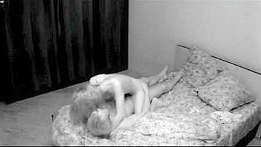 Blonde Bombshell Hidden Cam Cowgirl Fuck