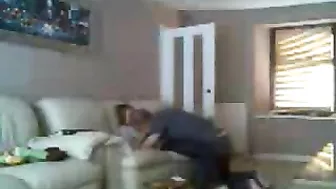 MILF Caught on Hidden Cam! Amateur Mom Gets Facial Cumshot in Homemade Porn