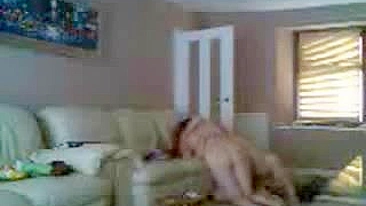 MILF Caught on Hidden Cam! Amateur Mom Gets Facial Cumshot in Homemade Porn