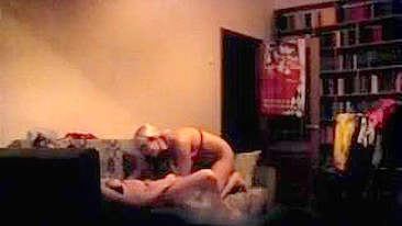 Spy on Blonde Lesbian College Friends' Secret Erotic Licking Session