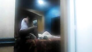 Fat Mom Hidden Cam Interracial Amateur Sex with Black BBW