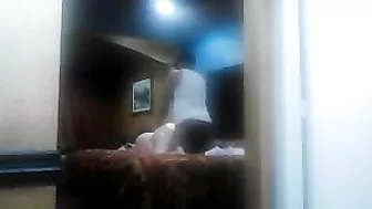 Fat Mom Hidden Cam Interracial Amateur Sex with Black BBW