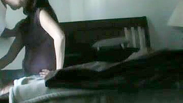 MILF Swinger Wife First Weet on Hidden Cam with Big Cock