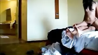 Ride 'Em Cowgirl! Latina Hidden Cam Orgasms