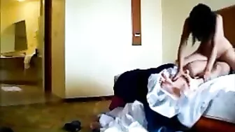 Ride 'Em Cowgirl! Latina Hidden Cam Orgasms