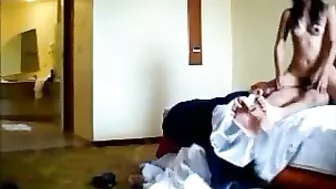 Ride 'Em Cowgirl! Latina Hidden Cam Orgasms